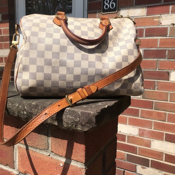 Louis Vuitton Handbags - Louis Vuitton Damier Azur Bandouliere 30